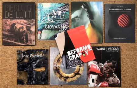 ARTE CONTEMPORANEA - Lotto unico di 8 cataloghi