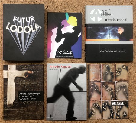 MARCO LODOLA E ALFREDO RAPETTI - Lotto unico di 6 cataloghi
