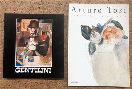 ARTURO TOSI E FRANCO GENTILINI - Lotto unico di 2 cataloghi