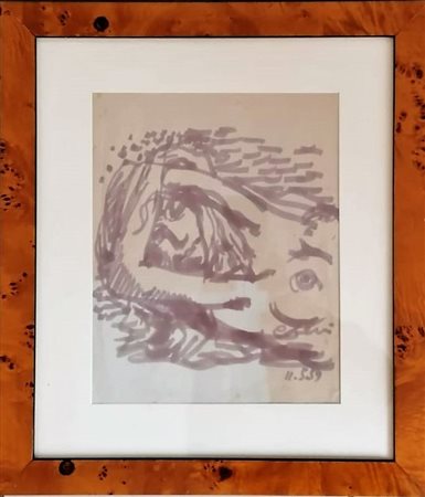 Carlo Levi “Nudo femminile”