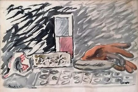 Orfeo Tamburi "Natura morta" 