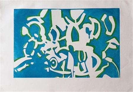 Carla Accardi "Coposizione astratta" 