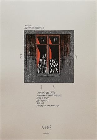 Fabrizio Plessi "Armadio del Bosco" 