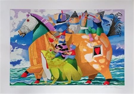 Pino Procopio "Pinocchi a Cavallo"