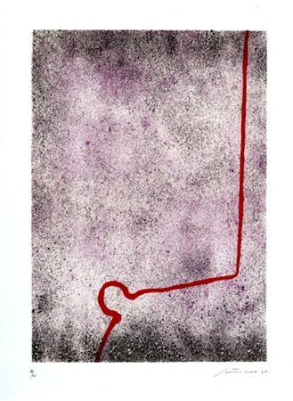 Giuseppe Santomaso “Cartella da sei – Tavola 4” 1968