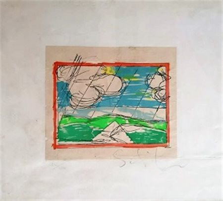 Mario Schifano "Senza titolo" 1960