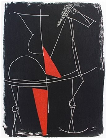 Marino Marini "Il giocoliere e il cavallo" 1969