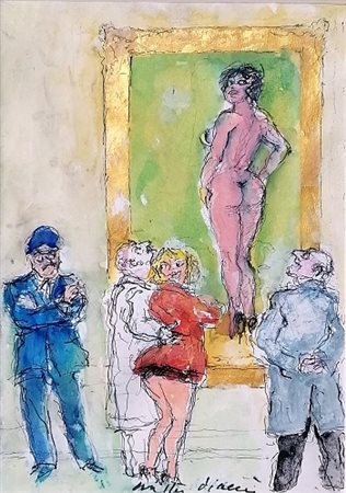 Walter Piacesi "Studio per un dipinto" 2006 