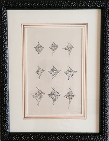 Daniel Dezeuze "Senza titolo" 1977