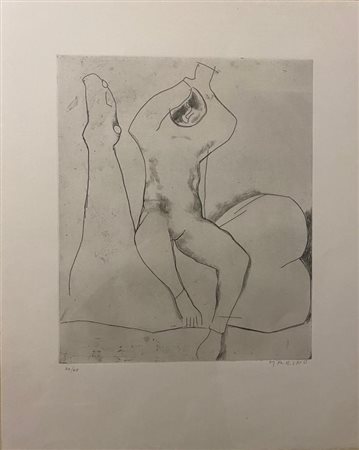 Marino Marini "Giocoliere a cavallo" 1969 