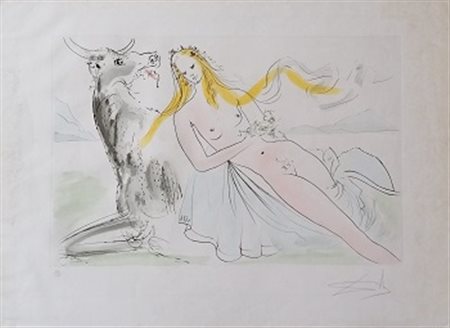 Salvador Dalì “L’enlèvement d’Europe”