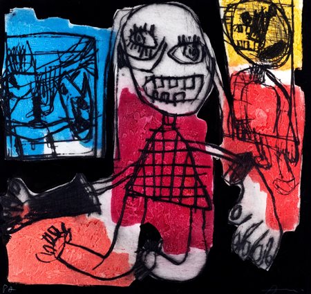 Gianfranco Asveri (Fiorenzuola d'Arda 1948)  - Senza titolo