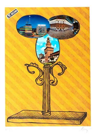 Enrico Baj (Milano 1924-Vergiate 2003)  - Veleno