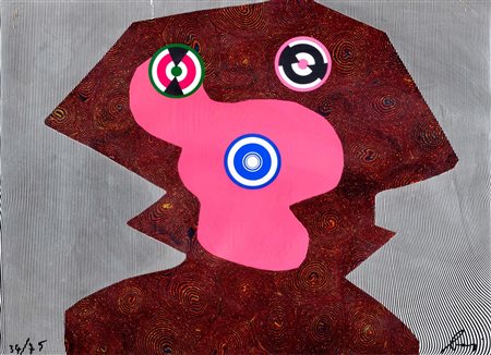 Enrico Baj (Milano 1924-Vergiate 2003)  - Personaggio