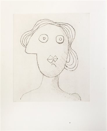 Enrico Baj (Milano 1924-Vergiate 2003)  - Amore parola che zoppica bene, 1983