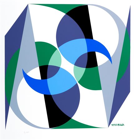 Giacomo Balla (Torino 1871-Roma 1958)  - Equilibrio spaziale