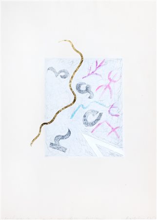 Luciano Bartolini (Fiesole 1948-1994)  - Composizione oro, 1981