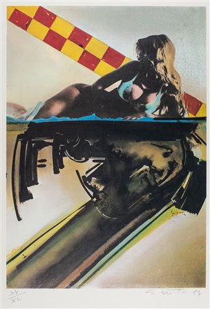 Gianni Bertini (Pisa 1922-Caen 2010)  - Composizione