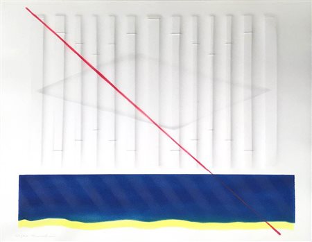 Agostino Bonalumi (Vimercate 1935-Desio 2013)  - Senza titolo