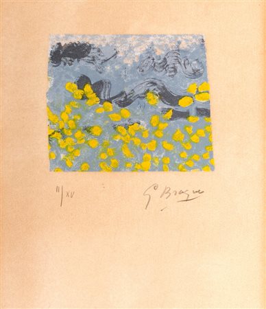 Georges Braque (Argenteuil 1882-Parigi 1963)  - Lettera amorosa, 1963