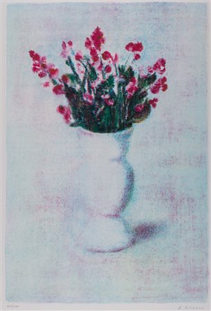 Antonio Bueno (Berlino 1918-Fiesole 1984)  - Fiori nel vaso