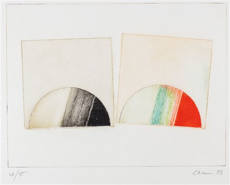 Eugenio Carmi (Genova 1920-Lugano 2016)  - Composizione, 1999