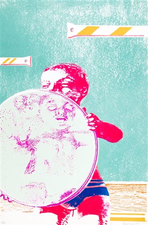 Leonardo Cremonini (Bologna 1925-Parigi 2010)  - Il sole negli occhi, 1968