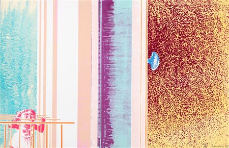 Leonardo Cremonini (Bologna 1925-Parigi 2010)  - Le finestre al balcone, 1968