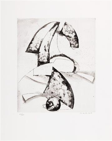 Marino Marini (Pistoia 1901-Viareggio 1980)  - Il grido, 1962