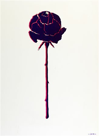 Gino Marotta (Campobasso 1935-Roma 2012)  - Rosa artificiale, 1974