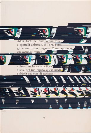 Titina Maselli (Roma 1924-2005)  - Leggendo Montale, 1978