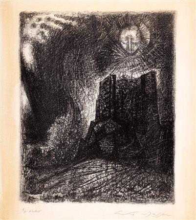 Andrè Masson (Balagny-sur-Thérain 1896-Parigi 1987)  - La desolation, 1945