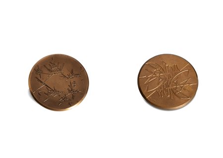 Georges Mathieu (Boulogne-sur-Mer 1921-Boulogne-Billancourt 2012)  - 2 medaglie