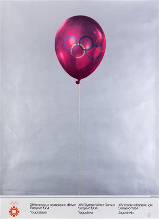 Michelangelo Pistoletto (Biella 1933)  - Olimpiadi di Sarajevo 1984, 1983