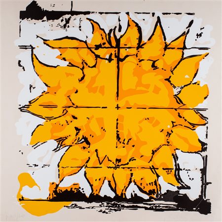 Mario Schifano (Homs 1934-Roma 1998)  - Sole