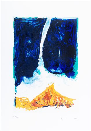 Mario Schifano (Homs 1934-Roma 1998)  - Vulcano