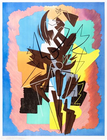 Gino Severini (Cortona 1883-Parigi 1966)  - Danse espagnole, 1961