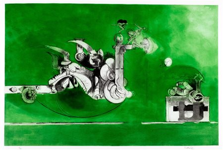 Graham Sutherland (Londra  1903-1980)  - Orfeo, 1979