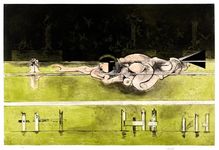 Graham Sutherland (Londra  1903-1980)  - Le sirene, 1979