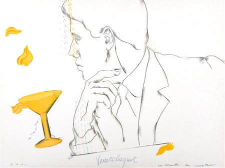 Cesare Tacchi (Roma 1940-2014)  - Veuve Cliquot