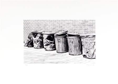 Angelo Titonel (Cornuda  1938-Imola  2018)  - In strada a New York, 1979