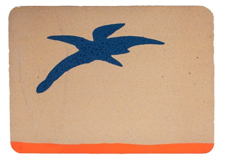 Giulio Turcato (Mantova 1912-Roma 1995)  - Volante blu