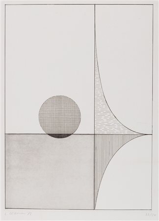 Luigi Veronesi (Milano 1908-1998)  - Composizione, 1972