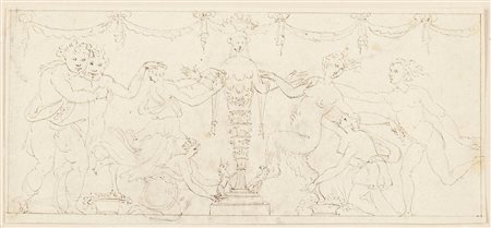 Scena dionisiaca con omaggio di doni alla Diana Eufesina