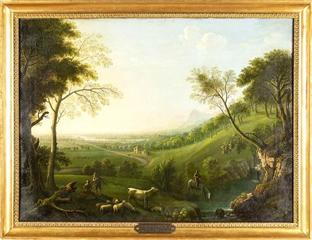 Paesaggio con figure