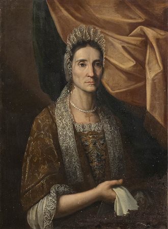 Ritratto di gentildonna con collana di perle 