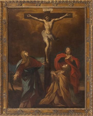 SCUOLA BOLOGNESE, XVIII SECOLO - Crocifissione