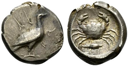 Sicily, Akragas, Didrachm, ca. 480-470 BC; AR (g 8,62; mm 19; h 1); AK - RA,...