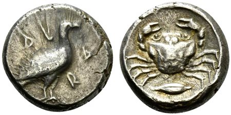 Sicily, Akragas, Didrachm, ca. 480-470 BC; AR (g 8,73; mm 18; h 8); AK - RA,...