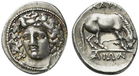 Thessaly, Larissa, Drachm, ca. 356-342 BC; AR (g 6,17; mm 20; h 6); Head of...